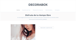 Desktop Screenshot of decorabox.com