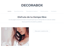 Tablet Screenshot of decorabox.com